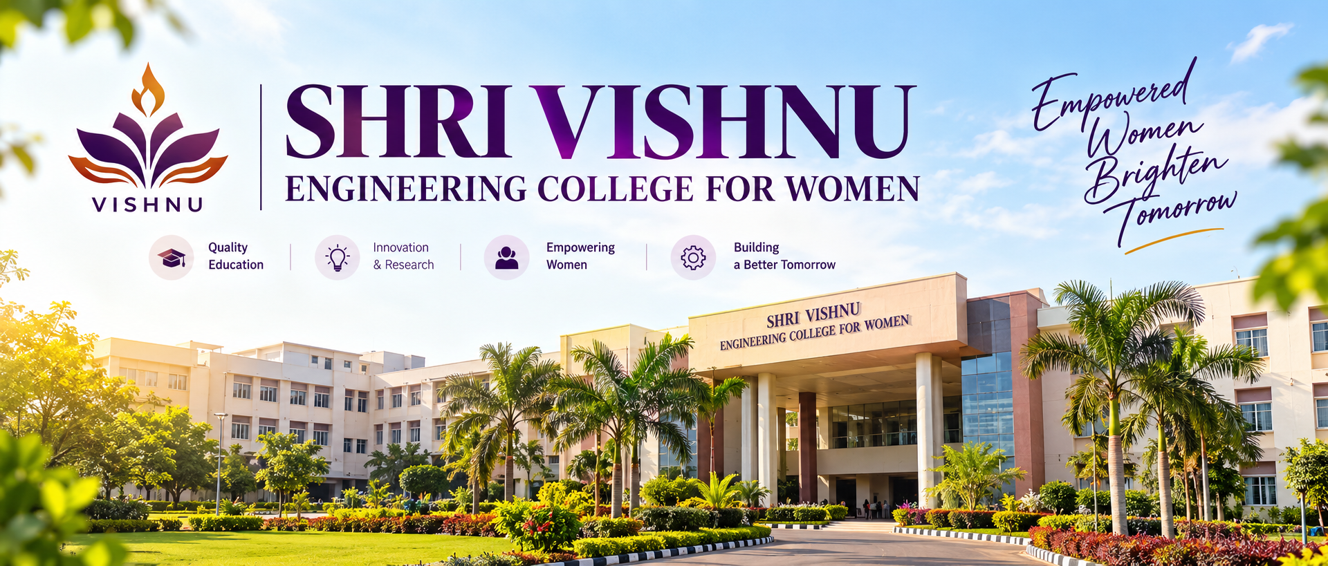 Campus of Shri Vishnu Engineering College for Women
