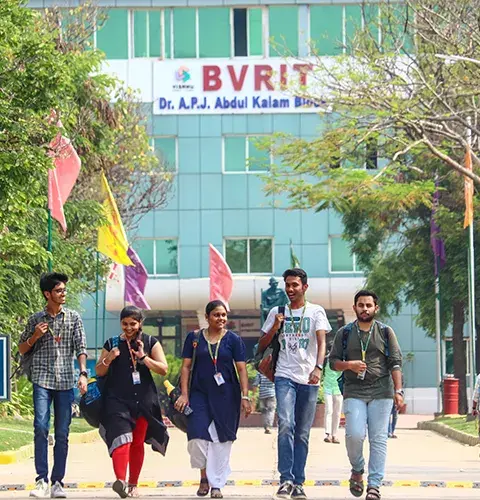 Students on the BVRIT campus (unvalidated)